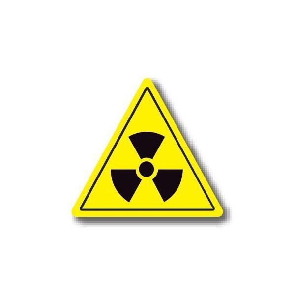 Ergomat 32in TRIANGLE SIGNS - Radiation DSV-SIGN 1024 #0090 -UEN - main